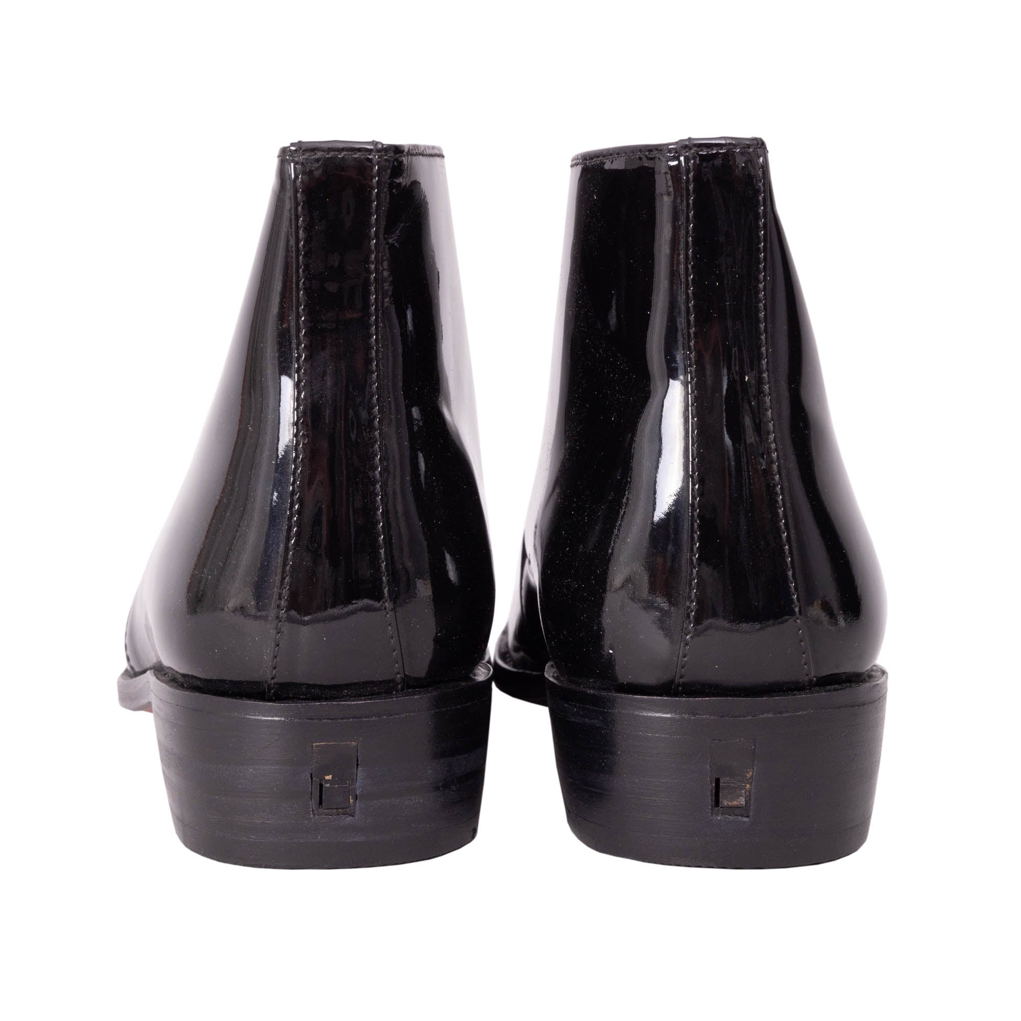 靴 Fobs Classis George Patent black Men's Formal Shoes | George | Mens Classic Lace Up Oxford