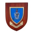 Picture of The Queen's Royal Hussars Plaque - Silk Screened - Tudor Crown