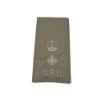 Picture of The Queen's Royal Hussars Rank slide - Buff - Lieutenant Colonel - Tudor Crown