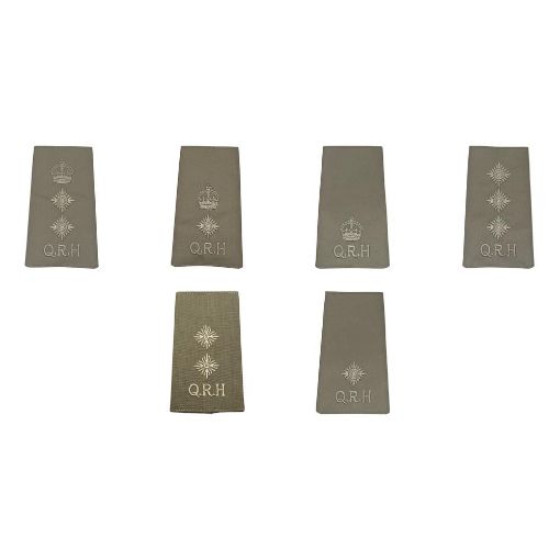 Picture of The QRH Rank Slide - Buff - Commissioned Officers